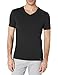 Produktbild Skiny Herren T-Shirts Essentials Men V-Shirt Kurzarm , Schwarz (Black 7662) , Small
