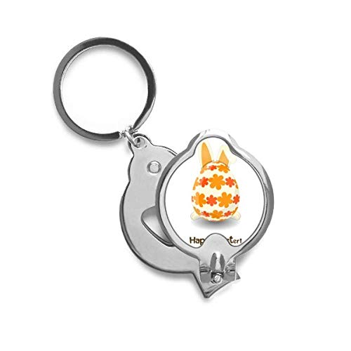 Coupe-ongles de Pâques Happy Bunny avec motif festif de religion pour manucure