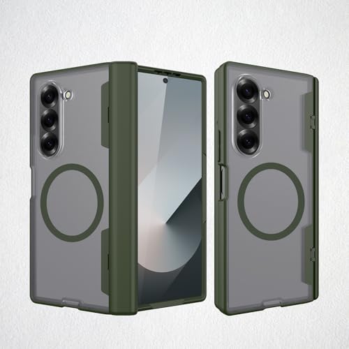 Coque Samsung Z Fold 6 Anti-Choc Fine et Mate Verte pour Éviter les Rayures