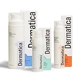 Dermatica Brightening & Barrier Repair Kit, Caring Squalane Cleanser (150ml), Clarifying Azelaic Acid 15% Cream (30ml), Nourishing Ceramide + Peptide Moisturiser (50ml)