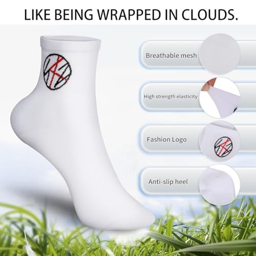 2 Pairs Stray Socks Unisex Ankle Athletic Skz Socks Stay Fans Gifts Merch for Girls Men's and Women's2