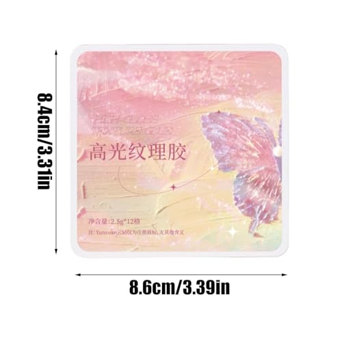 Gel para estampado UV altamente pigmentado que define tus diseños de uñas 6