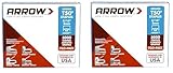 Arrow Fastener 505IP Genuine T50 5/16-Inch Staples, 5,000-Pack (Pack of 2) – Heavy-Duty Galvanized Steel Staples for Upholstery, Construction, and Crafts