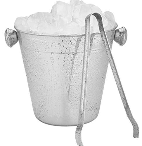 Kit Bar Coqueteleira Profissional Aço Inox 550ml Caipirinha+ balde de gelo