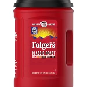 Folgers Coffee, Classic(Medium) Roast, 51 Ounce, Red