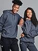 Russell Athletic Men's Dri-Power Fleece Hoodies, Moisture Wicking, Cotton Blend, Relaxed Fit, Sizes S-4x, Black Heather Pullover, 3XL #3