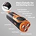 GUODUN ARMOR Anti Barking Device for Dogs Upgraded Version Rechargeable Ultrasonic Dog Bark Deterrent Head Dog Repeller with Flashlight Indoor Outdoor Portable Training Tool (Black&Orange)