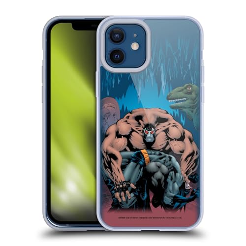 Head Case Designs Officially Licensed Batman DC Comics Bane Knightfall Volume On Famous Comic Book Covers Gel Case Compatible with Apple iPhone 12 / iPhone 12 Pro and Compatible with MagSafe