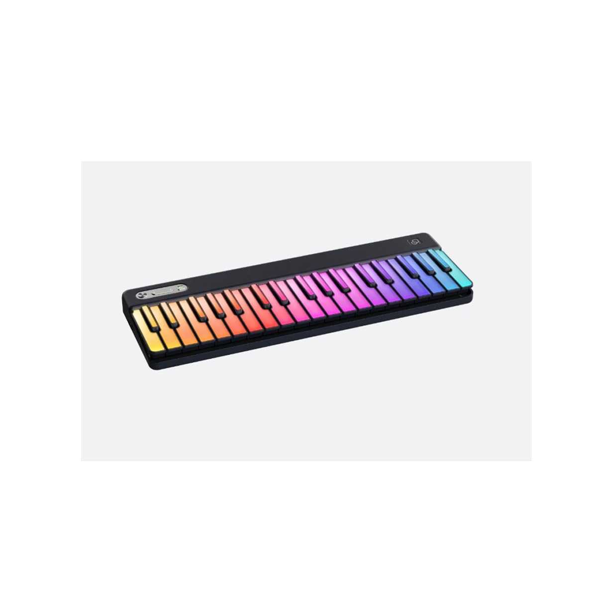 PartyKeys - Teclado MIDI guiado por luz de 36 teclas, teclas con luz LED, controlador Bluetooth MIDI y USB-C, sistema de teclado modular expandible, teclado MIDI portátil para principiantes y