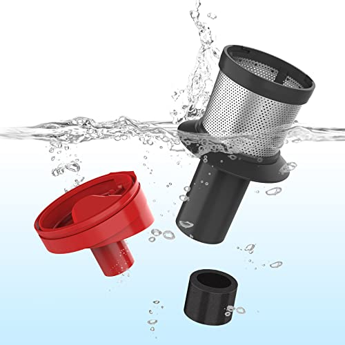 Umlo Original Washable 6 Pcs Black Sponge Filter For V111 Plus Cordless Vacuum, Black #TOP3