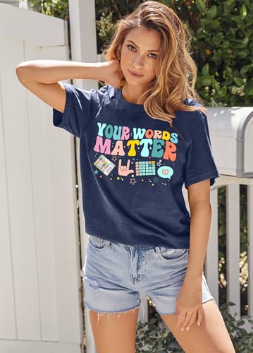 Mental Health Shirt for Women Let Them Misunderstand You Tshirt Cute Heart Motivational Graphic Tee Inspirational Gift2