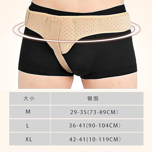 Faja para Hernia Inguinal Hombre Soporte Efectivo M miniatura 2