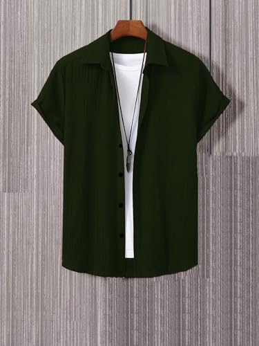 Image of Lymio Stylish Casual Regular Fit Shirt for Men|| Men Regular Fit Shirt (Available in Combo Packs) (S-Kent-)