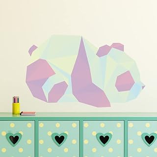 Decorative origami sticker - Panda (100x60cm)