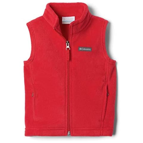 Columbia Big Boys Steens Mt chaleco de lana, Mountain Red Cover