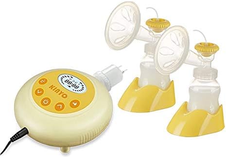 AnGeer BPA Free Baby Care Portable Double Electric Breast Pump with LCD Screen,Portable Breast Pump with Adjustable Suction & Pumping Levels (Double)
