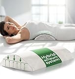 WELL B4 Ergonomisches Lendenwirbelkissen für Bett & Sofa - Lendenkissen zur Rückenstütze im Liegen - Lordosekissen für die Lendenwirbelsäule - Rücken Lendenstützkissen, Lumbar Support Pillow - Weiß