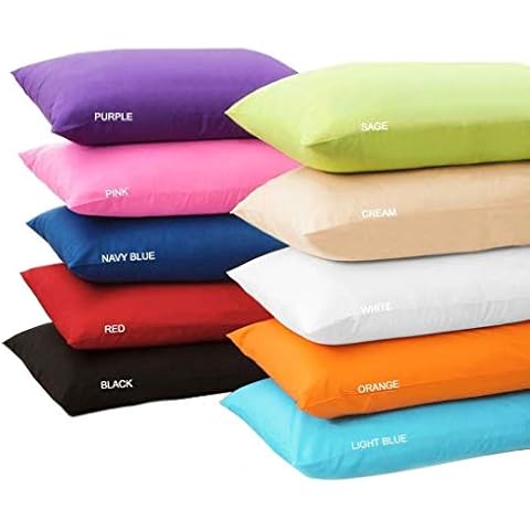 MoonRest Body Pillow Cover Long Body Pillowcase -%100 Cotton 20 x 54 inches with Zipper (Burgundy) Cover