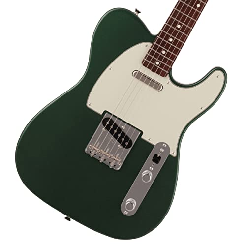Fender Made in Japan Traditional II 60s Telecaster RW Aged Sherwood Green Metallic – Guitare Électrique - Les Beatles, Paul McCartney, John Lennon, RIngo Starr, George Harrison Fender Made in Japan Traditional II 60s Telecaster RW Aged Sherwood Green Metallic - Guitare Électrique
