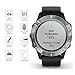 Suoman 3 Pack for Garmin Fenix 6/6 Pro/6 Sapphire/6 Pro Solar Screen Protector, 9H Hardness Ultra-Thin Tempered Glass Screen Protective Film [Anti-Scratch] ﻿