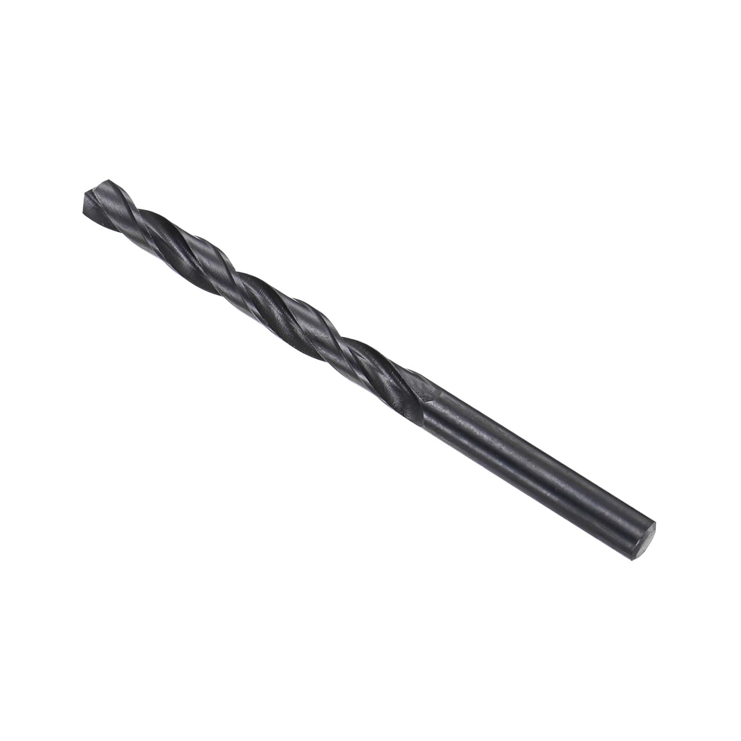 6542 High Speed Steel Twist Drill Bits, 7.3mm Diameter 110mm Length, Black Oxide Straight Twist Jobber Drill Bit - (Applications: for Metal Woodwork Plastic Aluminum)