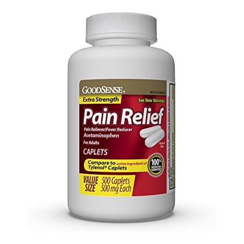 GoodSense Extra Strength Pain Relief, Acetaminophen Caplets Cover