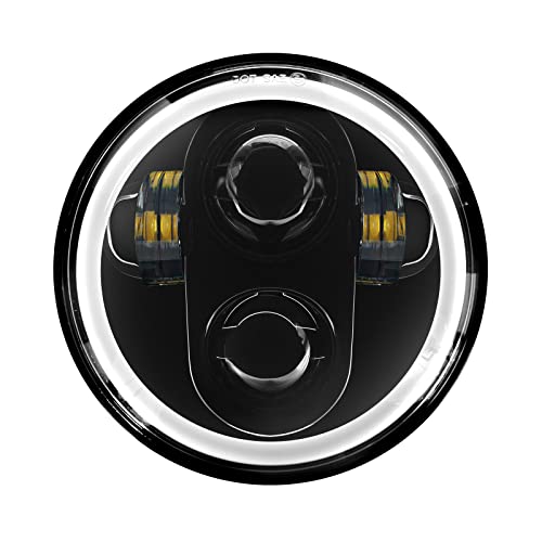 Hogworkz® 5.75 Inch LED Halomaker™ Headlight - Daymaker Replacement Compatible with Harley
