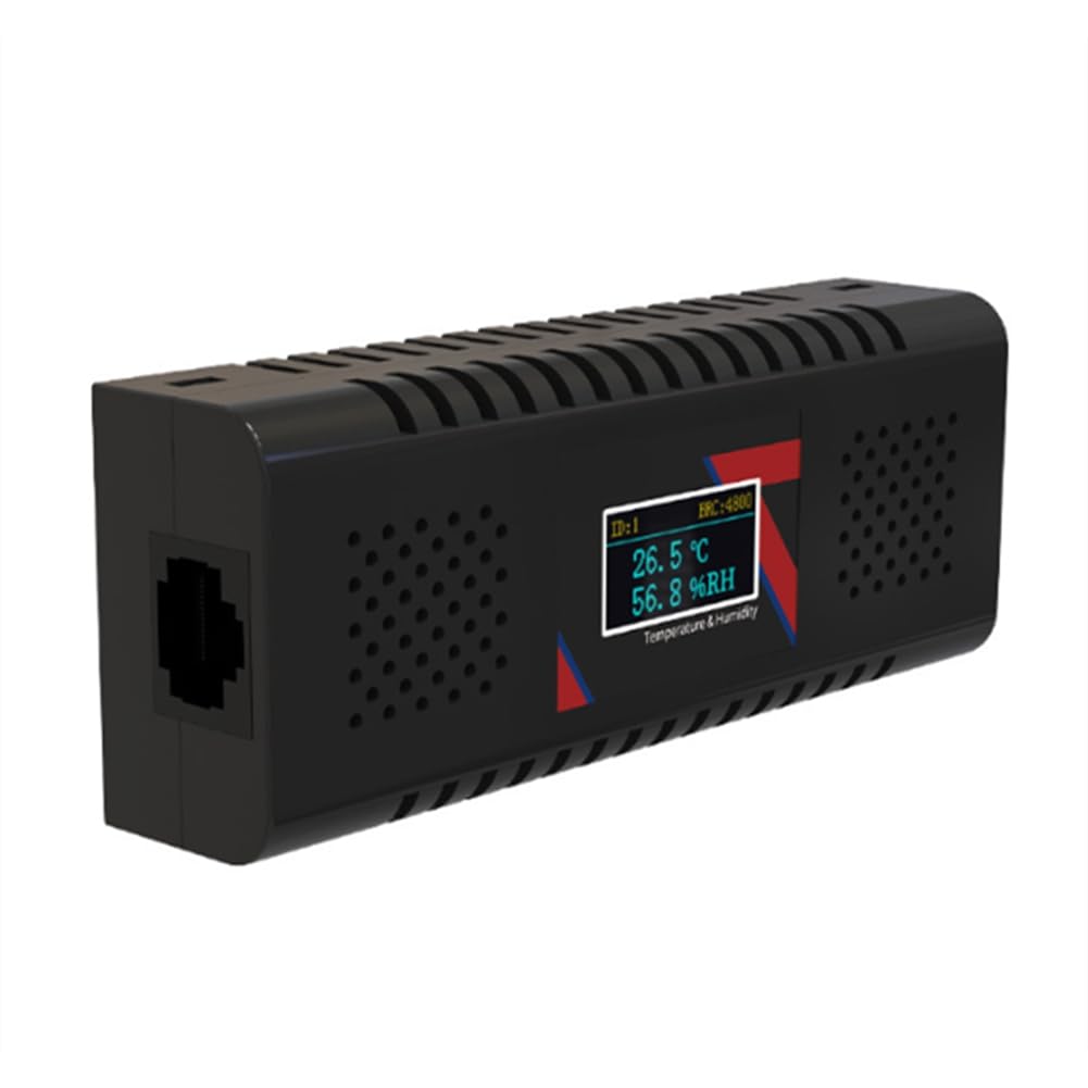 Ijsdnvjndx As Shown Rs485 Cabinet Type Temperature And Humidity Sensor, Rj45 Port Cabinet Humidity Transmitter Sensor