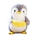 SSLLH Plüsch Pinguin Flaps Pinguin Kaiserpinguin Kuscheltier Mehrfarbig Stofftier Pinguin Plüschtier für Kinder Baby Jungen Mädchen(9.8 Zoll)