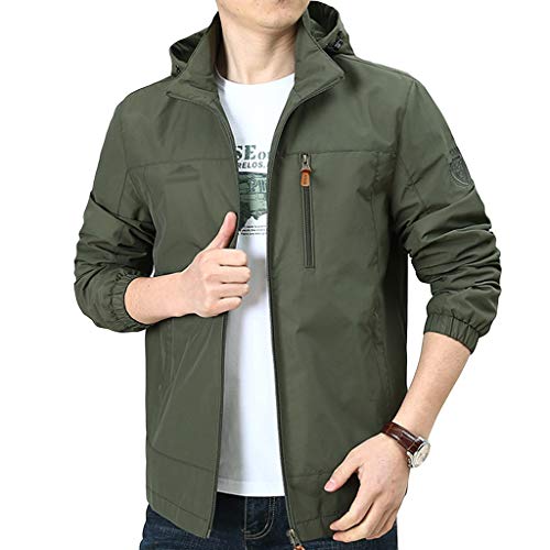 WYGH Veste Softshell pour Homme imperméable Cover