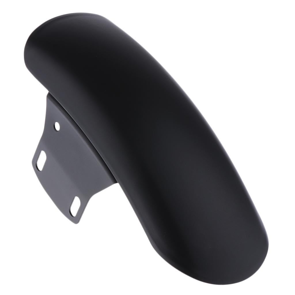 Garde-boue moto en acier inoxydable noir de précision pour GN125