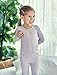 AVAUMA Toddler Pajamas 6M-10Y Baby Boys Girls Pjs Set Kids Snug fit Ribbed Sleepwear For Daily Life Style (L.Purple, Mint 3T) (2Pack-Long)