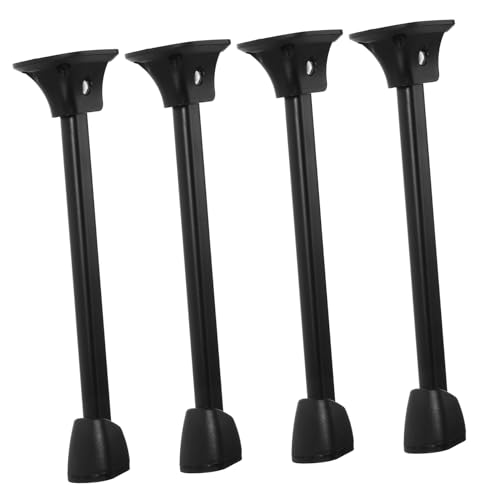 ANDRESLAD 4個 鉄製 折りたたみテーブル脚 家具用脚 キッチンテーブルや家具に対応 丸型対応 収納に便利