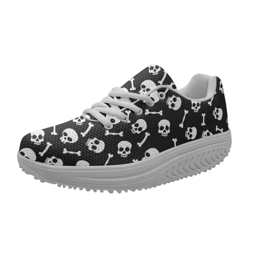 Tenis de mujer con estampado floral para caminar con estilo y total comodidad a diario