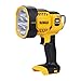 Price comparison product image DEWALT DCL043-XJ XR Cordless LED Spotlight, 18V, 30cm x 20cm x 20cm, Black/Yellow