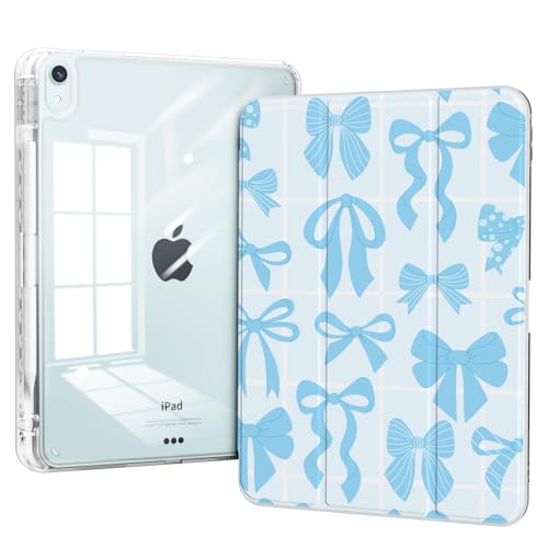 Housse iPad Air 11 4e génération fine transparente avec porte-stylet intégré