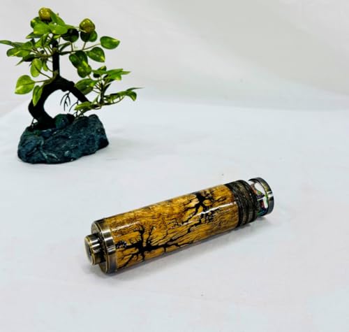 Nautical Replica Hub Brass Kaleidoscope in Gift Box, Vintage Antique Design, 3D Mirror Lens, Ideal Gift for Adults- Birthday, Special Valentine's Day Gifts for Men & Women (6 Inch)