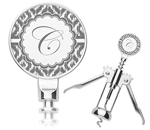Personalized Ikat Corkscrew