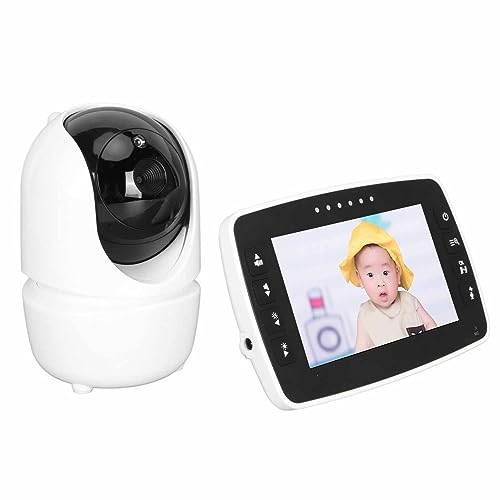 Monitor de bebê 4,3 Polegadas Tela LCD 2,4G Controle Remoto Pan Tilt Zoom Câmera de bebê para Casa (