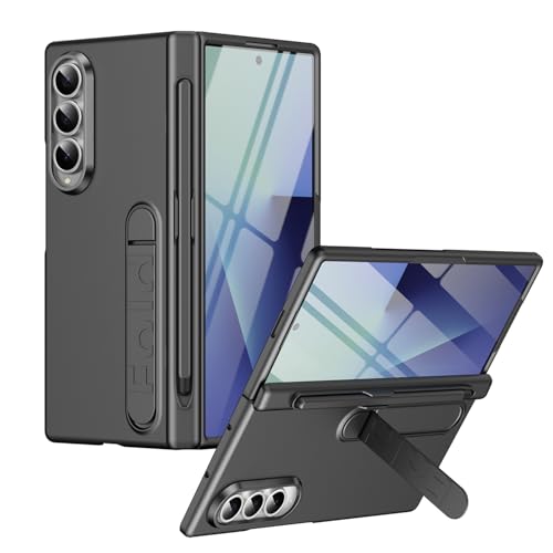 Coque Samsung Galaxy Z Fold 4 5G Asuwish avec porte-stylo S Pen et protection d'écran intégrée