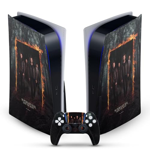 Autocollant Supernatural PS5 et DualSense Head Case Designs en vinyle résistant