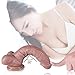 Sex Rabbit 7.9 Inch Silicone Realistic Dildo with Suction Cup for Women Vaginal G-Spot Clitoris Massage Lifelike Flexible Curved Shaft and Balls Penis Cock Female or Couples Masturbator Adult Sex Toy