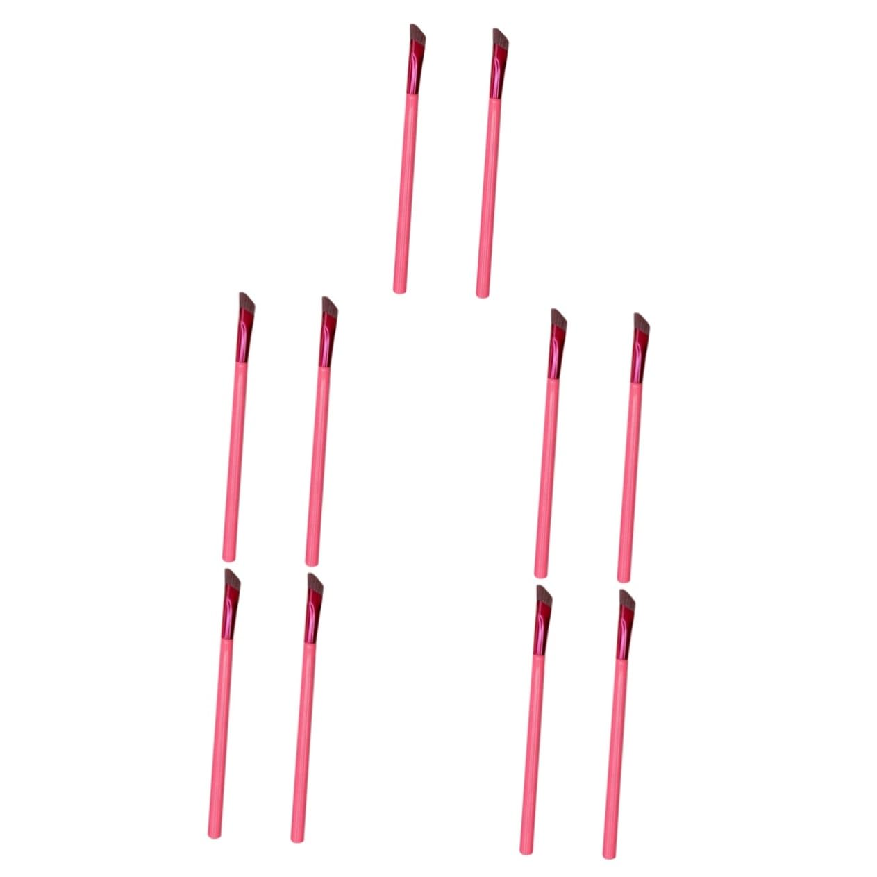 Healeved 10pezzi Spazzole Per Sopracciglia Angolate Makeup Per Per e Accessorio Per e