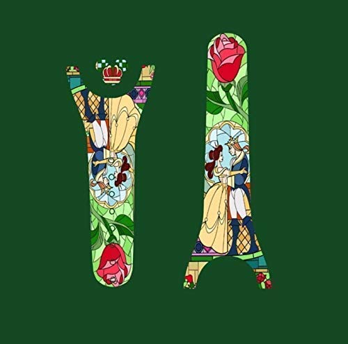 Vinyl Skin Decal Wrap Sticker Cover for the MagicBand 2 Magic Band 2 Glass Window Beauty Beast