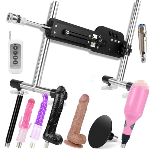 Machine a sex puissante poussere 10cm avec telecommande