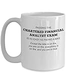 Chartered Financial Analyst Exam Mug | CFA Financial Analyst Coffee Gift