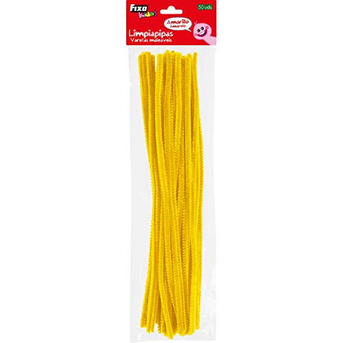 Fixo Kids Varitas Flexibles Para Manualidades – 50 Unidades De 30 Cm De Largo Y 6 Mm De Diámetro, Color Marrón