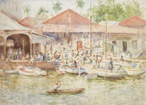 Reproducción de lienzo clásica de Henry Tuke 60x90cm, el regalo perfecto de arte clásico