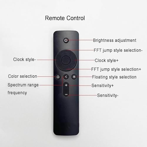 Analizador de espectro musical para transformar el audio en luces rítmicas 7