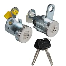 2 Pcs Door Lock Cylinder Set with Key for Tacoma 1995-2004 DL108R Driver and Passenger Side Left & Right for Tacoma 1995-2004